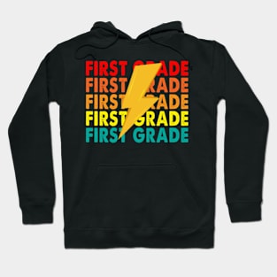 First Grade Lightning Bolt Hoodie